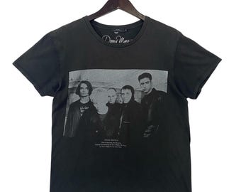 VINTAGE RADIOHEAD band photo Dennis Morris photographer tee shirt