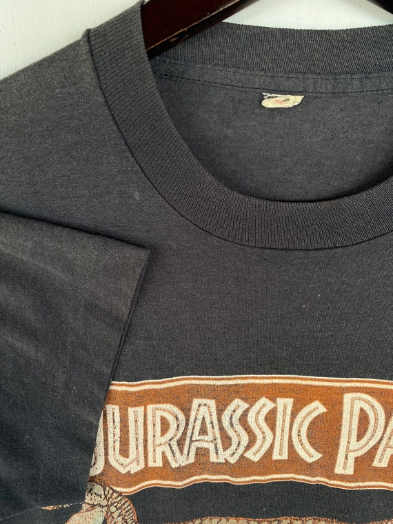 VINTAGE JURASSIC PARK Movie Film rare tee shirt - image 5