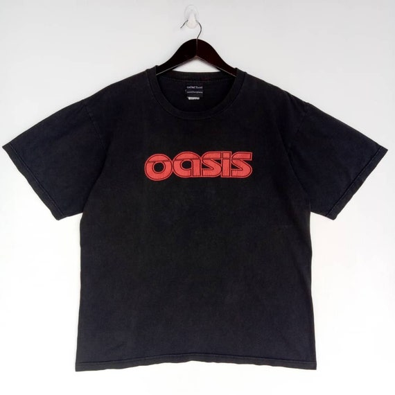 OASIS Britpop band logo rare tee shirt