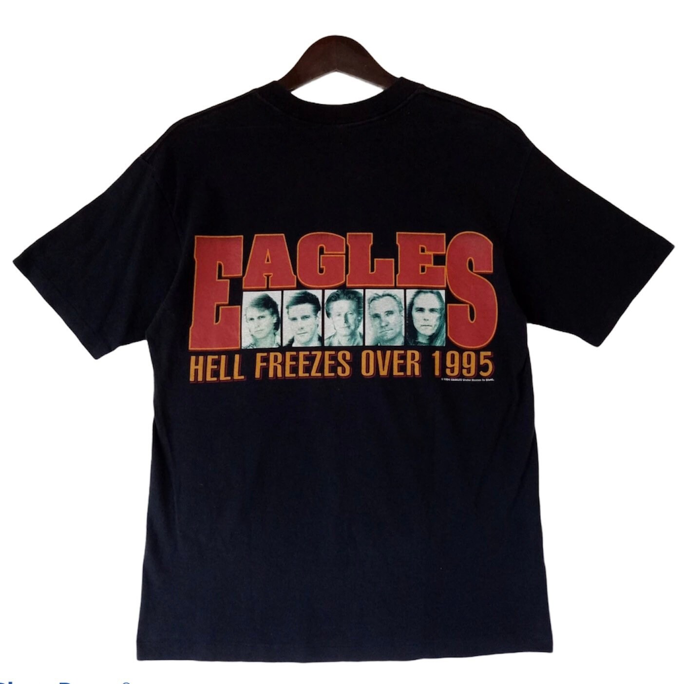 【即出荷】 90s VINTAGE EAGLES Classic American 1994 Over Freezes Hell トップス