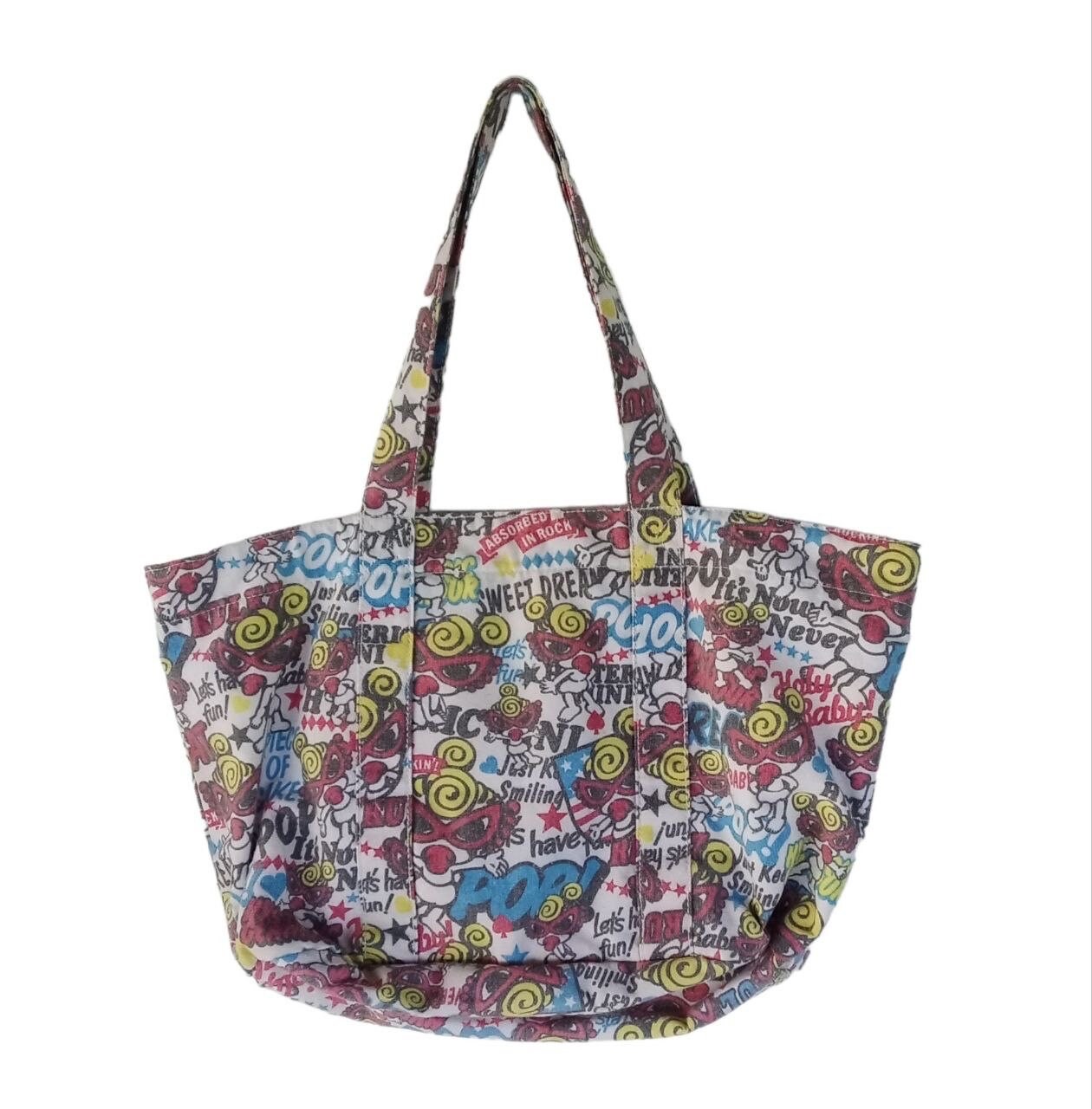 Hysteric Glamour Tote Bag Studs Camouflage 90s Vintage Used