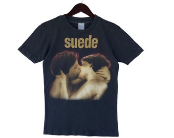 Suede Vintage Shirt, Coming up Tour - Etsy Norway Suede Vintage Shirt, Coming up Tour - Etsy Norway