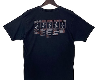 Rare!! Vintage 00's THE STROKES Room on Fire Album Band Tee