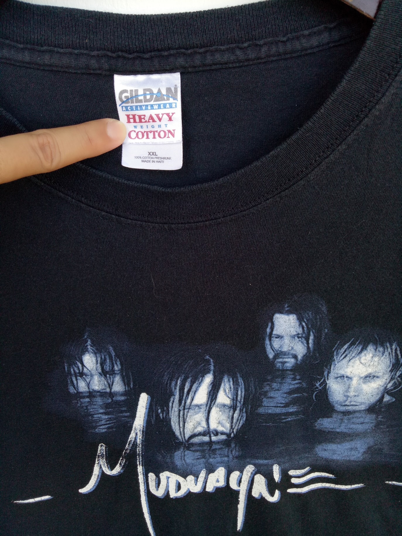 MUDVAYNE American Heavy Metal / Promo Tour Concert Rare Design Tee T