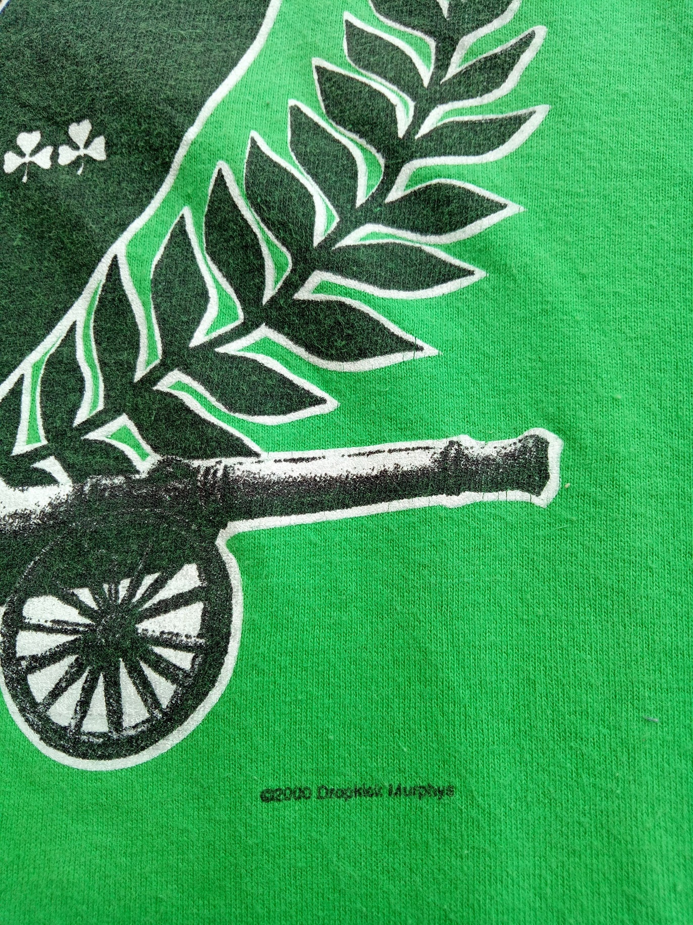 VINTAGE DROPKICK MURPHYS Oi / Hardcore Punk Band 2000 Tee Shirt 