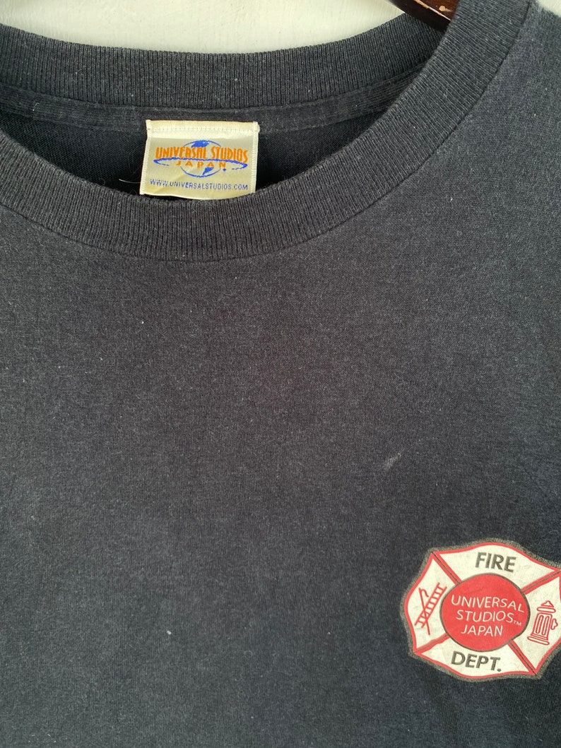 VINTAGE BACKDRAFT American Action Thriller Film Movie Longsleeve Tee ...