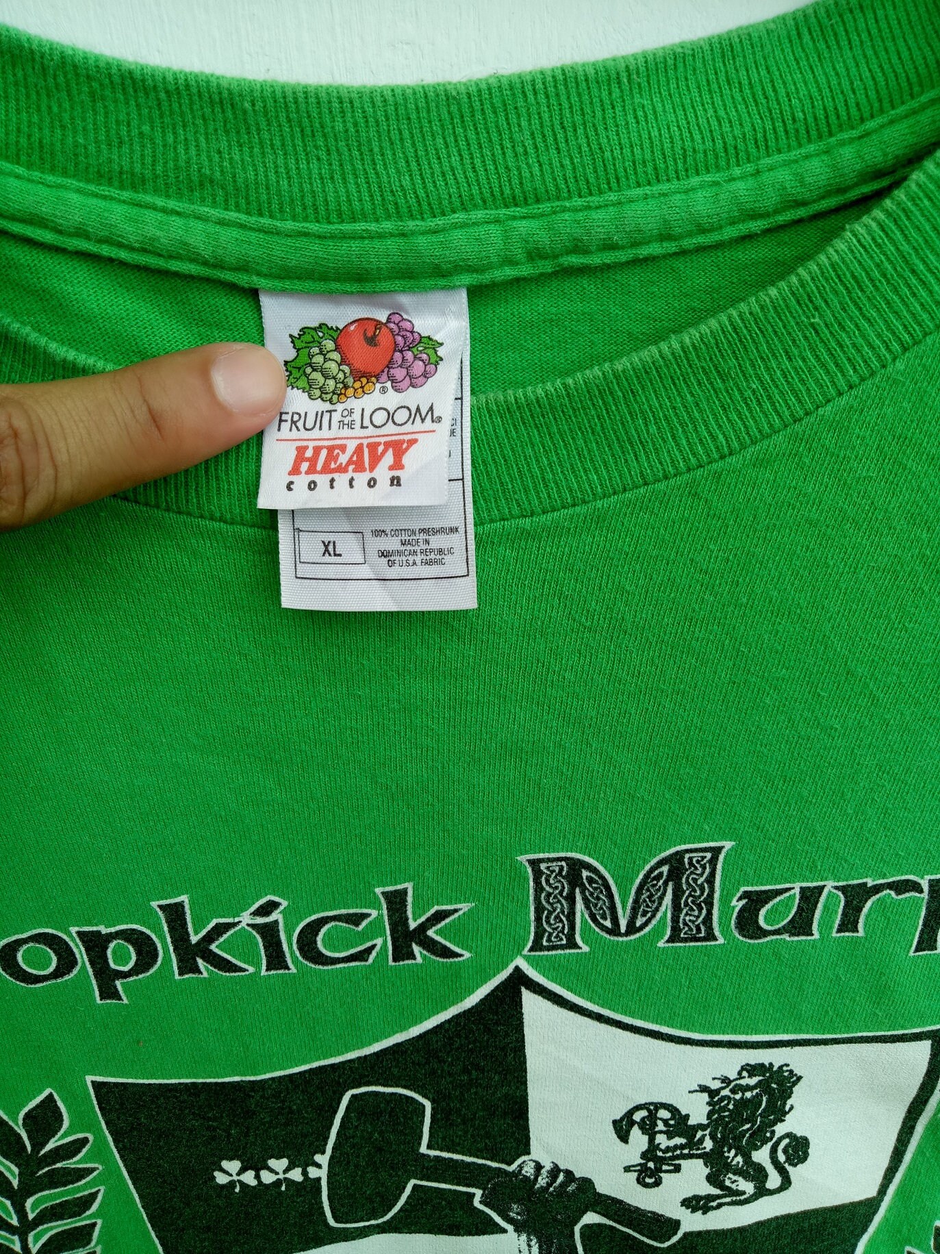 VINTAGE DROPKICK MURPHYS Oi / Hardcore Punk Band 2000 Tee Shirt 