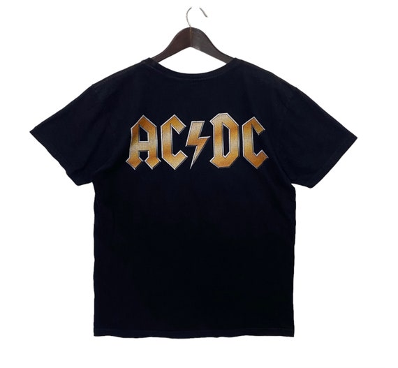 AC/DC グラフィックTシャツ 黒 Ssize レア！ AC/DC グラフィックTシャツ 黒 Ssize レア！ AC/DC グラフィックT