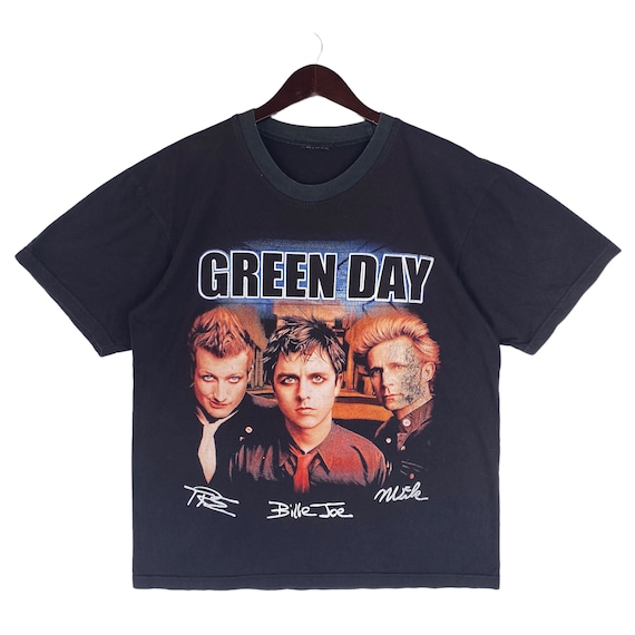 VINTAGE GREENDAY American Punk Rock Band Rare Promo Tee VINTAGE GREENDAY American Punk Rock Band Rare Promo Tee