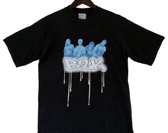 VINTAGE B2K American R&B boy band / hip hop rap group tee t-shirt