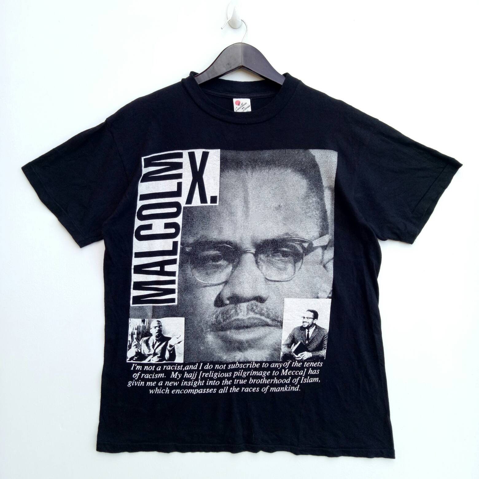 vintage malcolm x tee