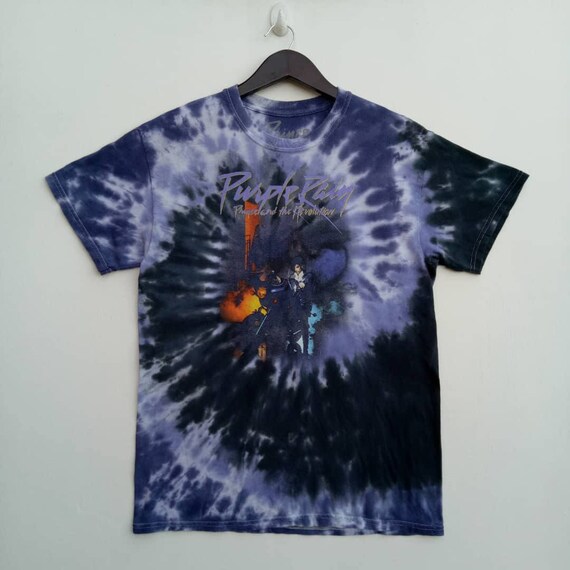 PRINCE and The Revolution / Purple Rain tie dye te