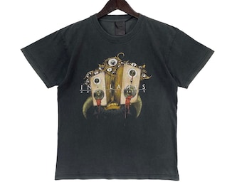 Vintage in Flames Swedish Death Metal Band Black Xlarge T Shirt