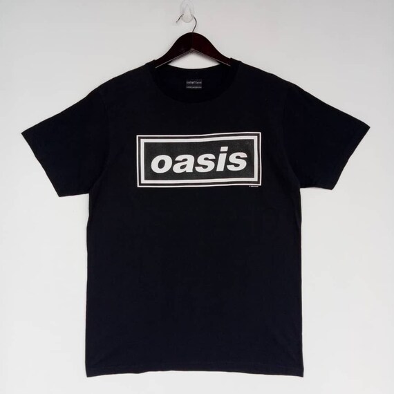 OASIS Britpop band logo rare 1994 tee shirt