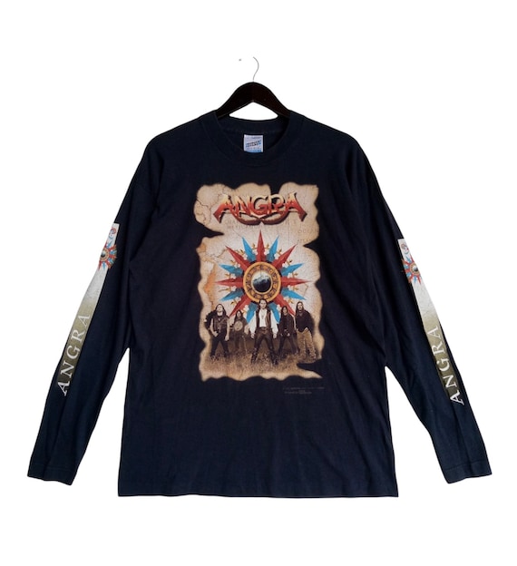 タレントグッズ 希少 90s ANGRA ヴィンテージ バンド ツアー ロングT