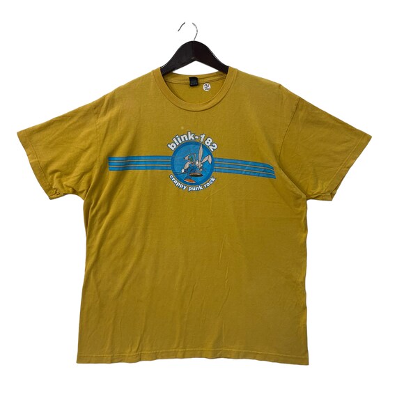 VINTAGE BLINK 182 Crappy Punk Rock Band Rabbit Design TEE Shirt Etsy Canada