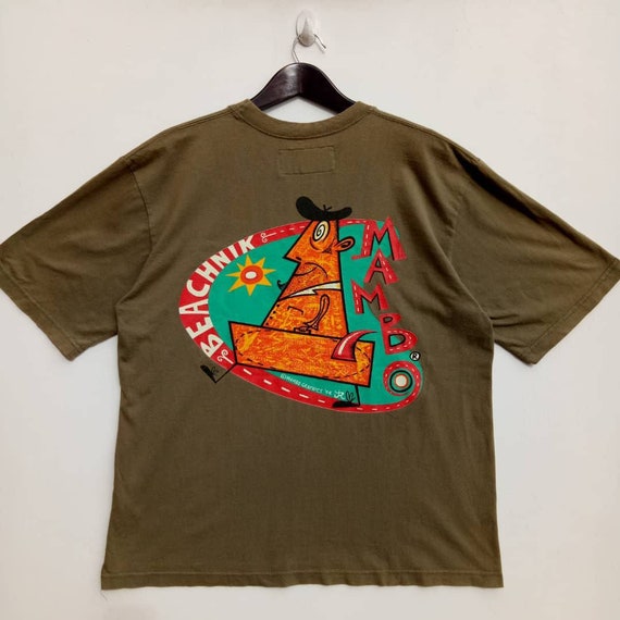 VINTAGE 90s MAMBO Beachnik rare design 1994 tee t-
