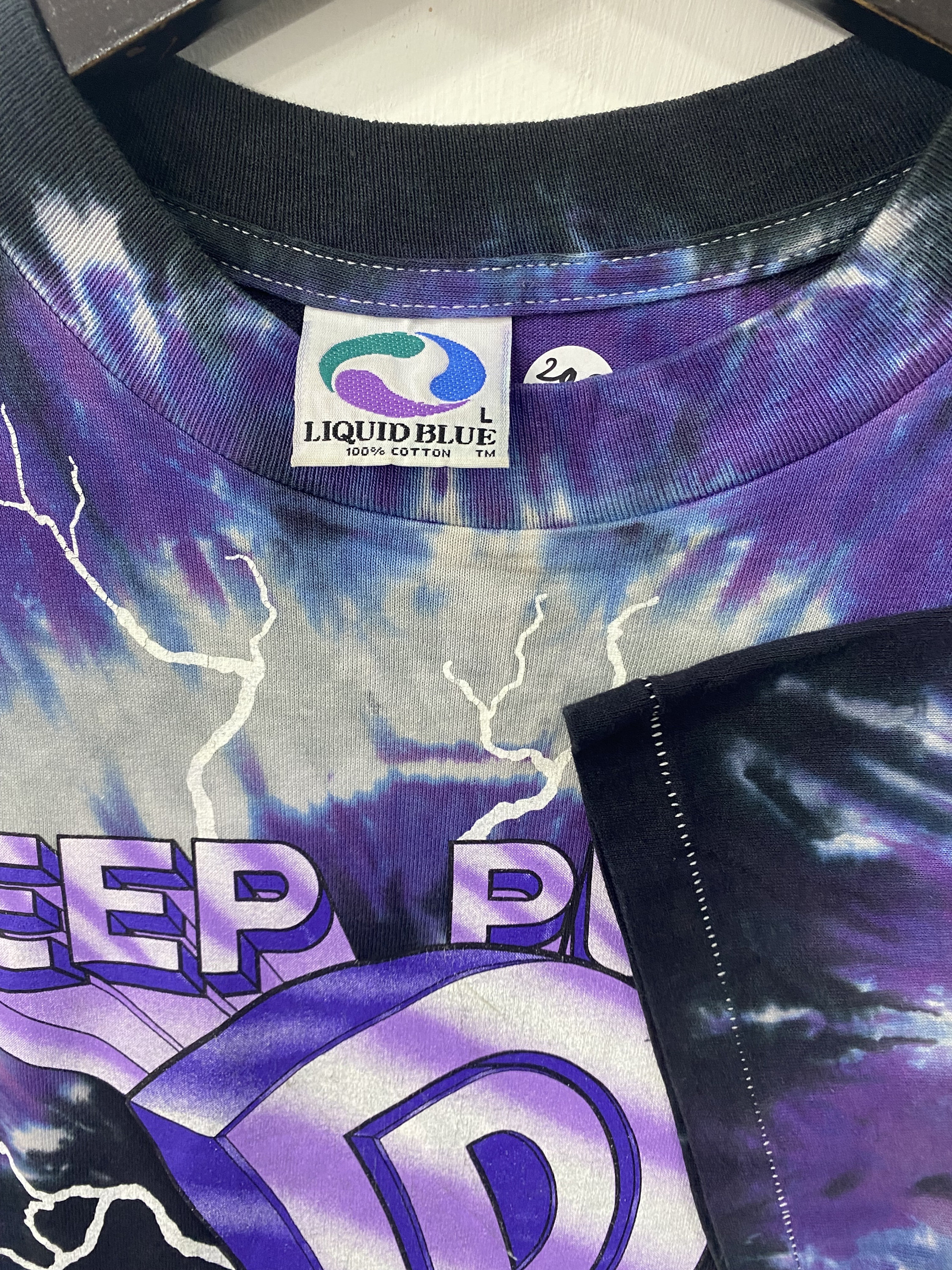 深瀬着用Deep Purple タイダイTシャツ LIQUID BLUE 深瀬着用Deep Purple タイダイTシャツ LIQUID BLUE