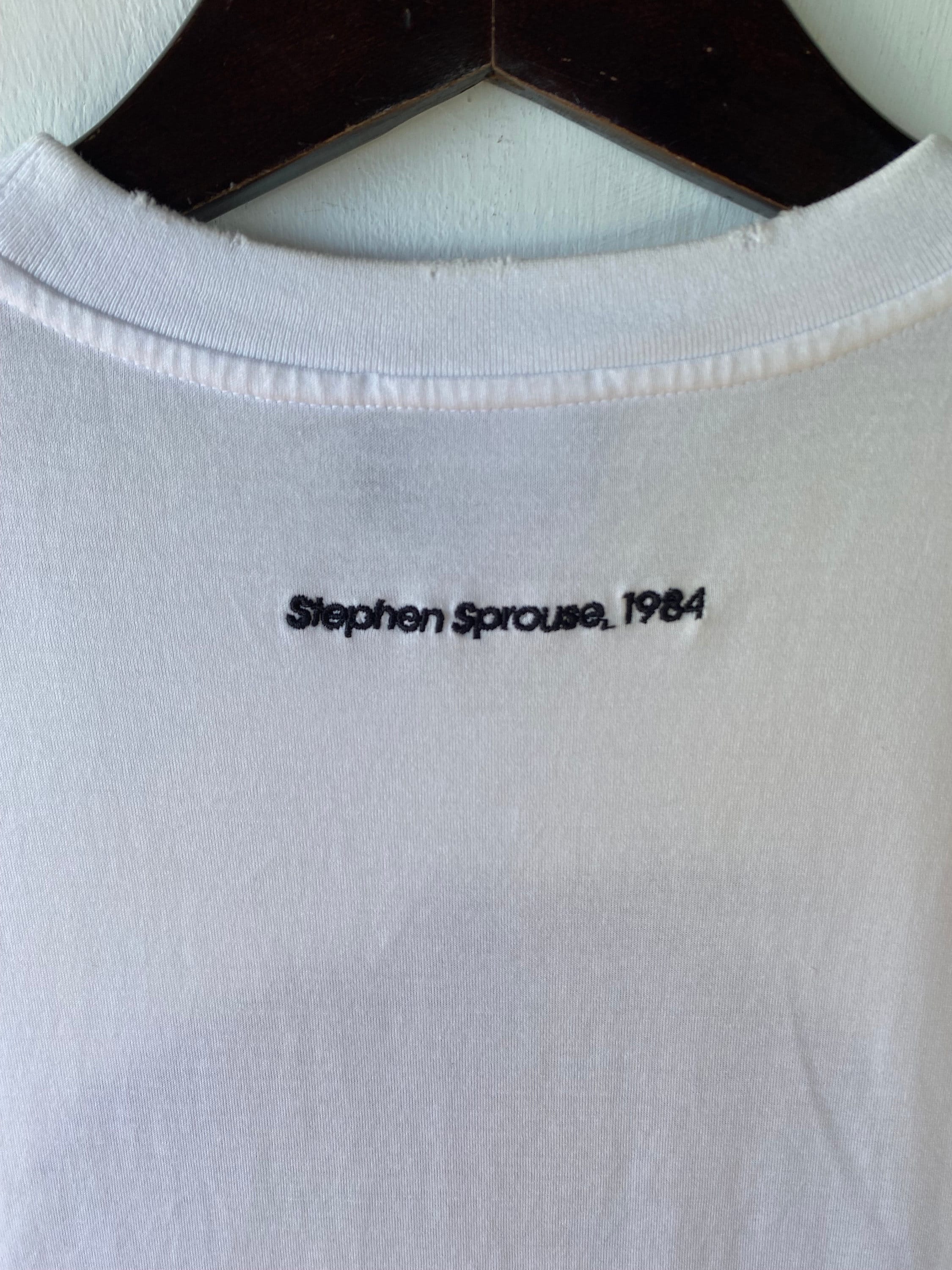 Stephen Sprouse - Authenticated T-Shirt - Cotton Black for Men, Very Good Condition