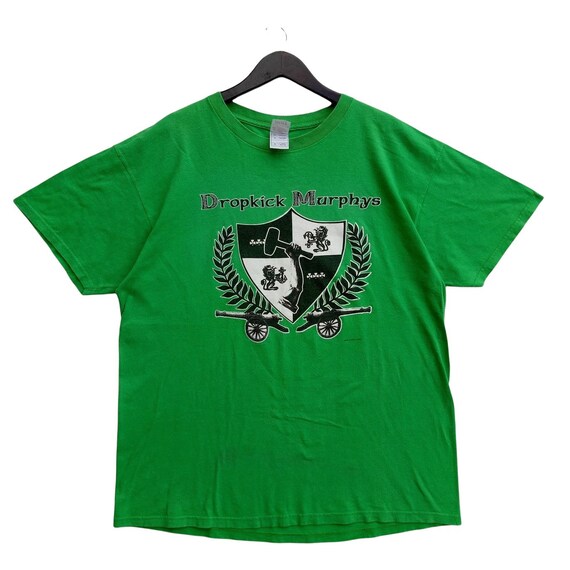 VINTAGE DROPKICK MURPHYS Oi / Hardcore Punk Band 2000 Tee Shirt 