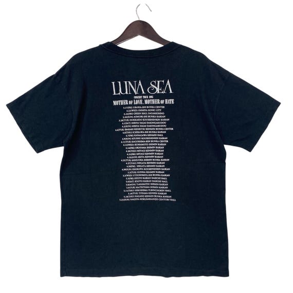 VINTAGE 90s LUNA SEA Progressive Rock Japan Band Tour Shirt