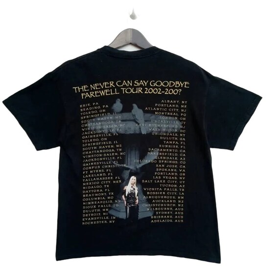 VINTAGE CHER American Pop Singer Farewell Tour 2002 Shirt - Etsy