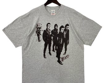VINTAGE THE CLASH Punk rock band screen star rare tee shirt