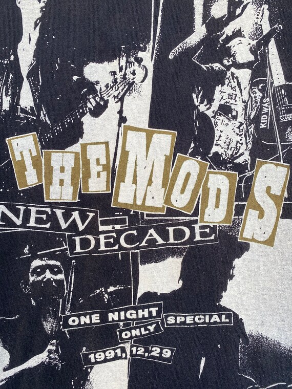 VINTAGE THE MODS punk rock band new decade 1991 Longs… - Gem