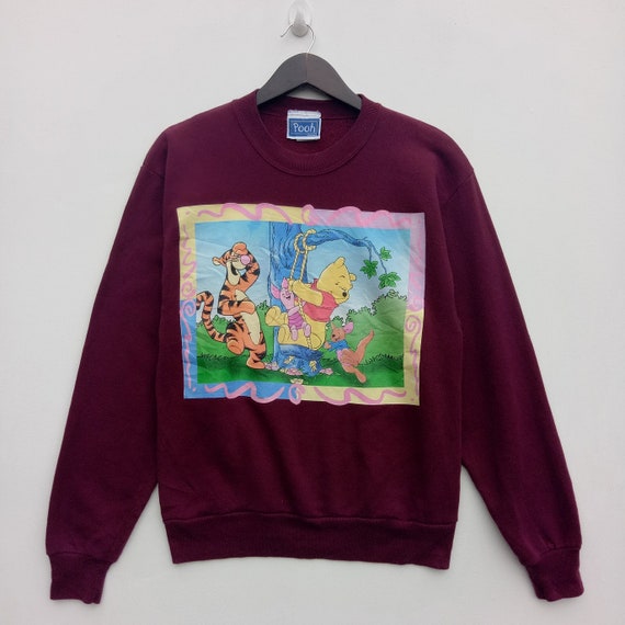 VINTAGE POOH Disney sportswear USA sweatshirt