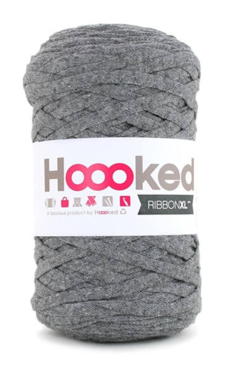 RibbonXL 250g 120 metres bobbin Hoooked Zpagetti t-shirt yarn image 5