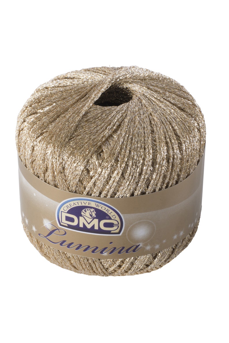 DMC Lumina Metallic Thread 20g 150 metres Champagne