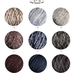 DMC Denim Natura Just Cotton Medium Yarn 50g