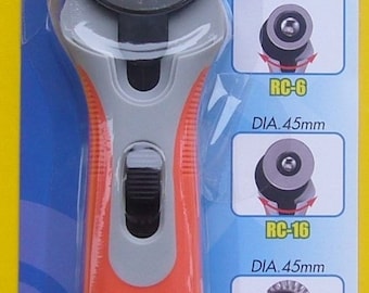 DAFA 45mm Rotary Cutter with Cushion Grip Handle