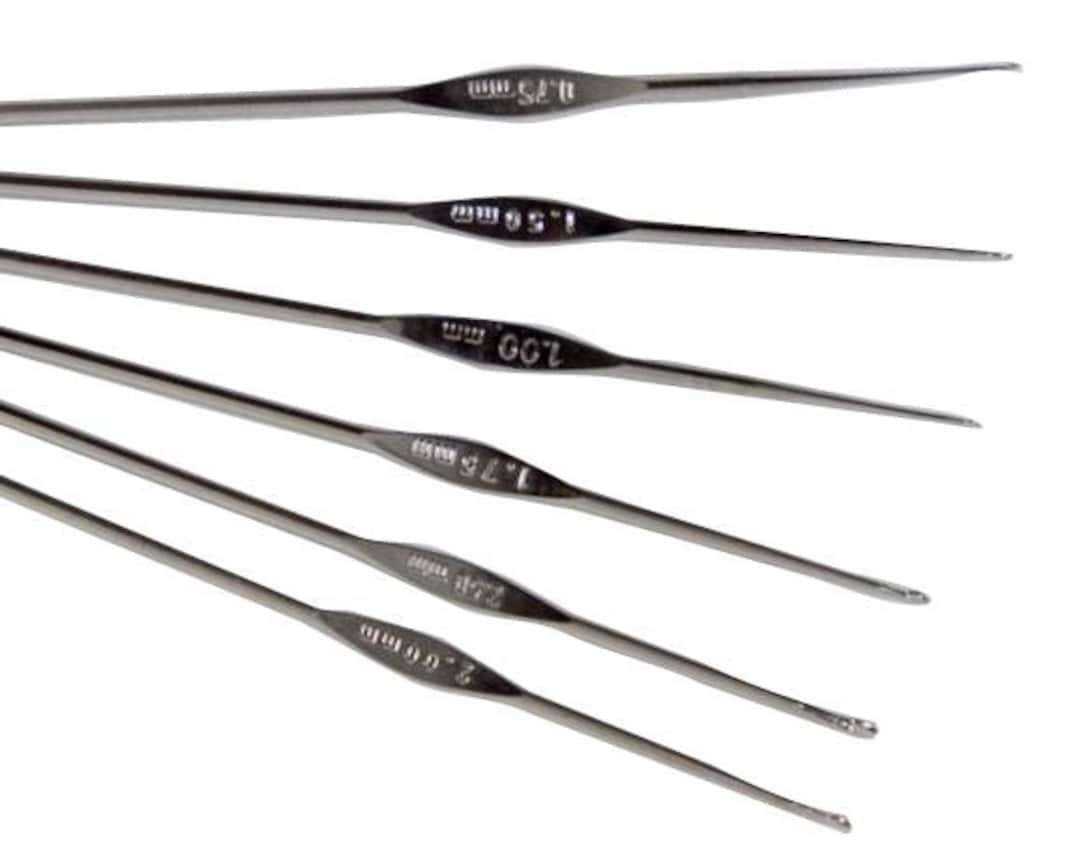 Crochet Hooks Steel From No. 0.6mm to 2.5 Mm -  Canada