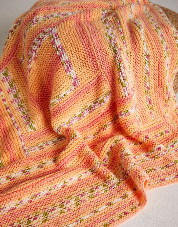 Baby blossom chunky blanket pattern sale