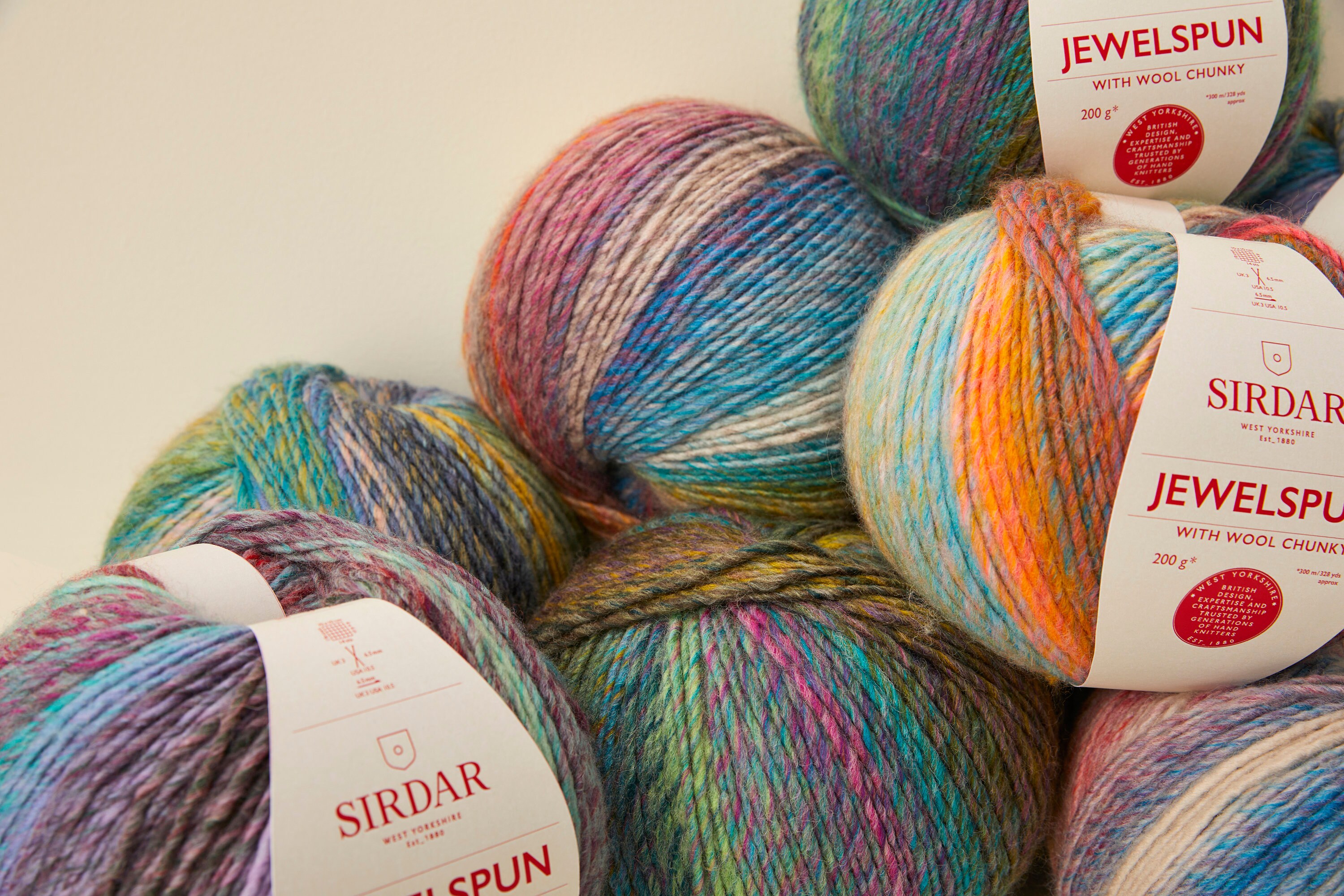 Jewelspun Chunky with Wool by Sirdar (bulky) – Heavenly