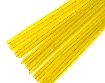 Palitos de chenilla Limpiadores de pipas 30 cm 6 mm paquete de 100 Manualidades para hacer juguetes con flores