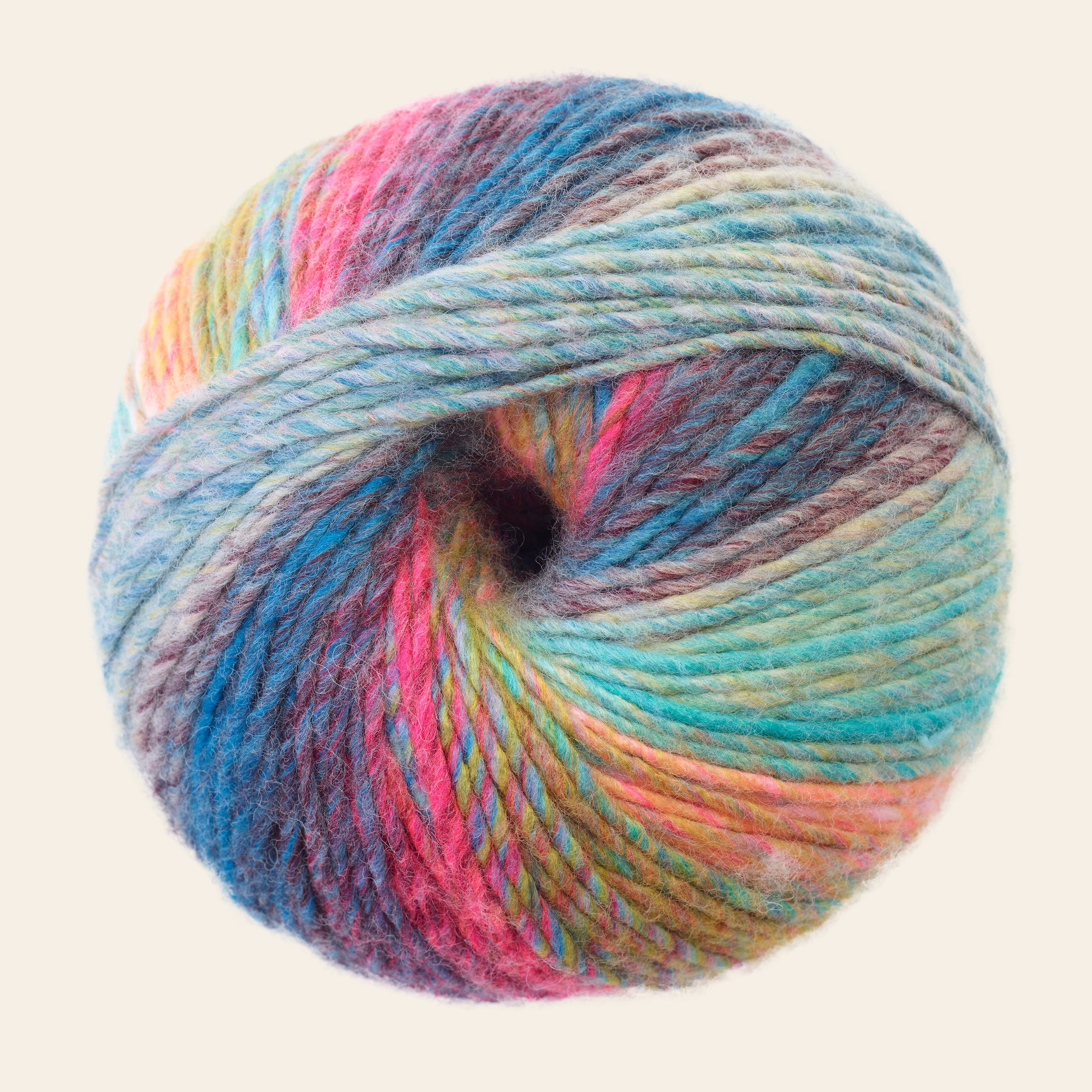 Sirdar JEWELSPUN With Wool 200g Variegated Self Patterning Chunky Yarn ...