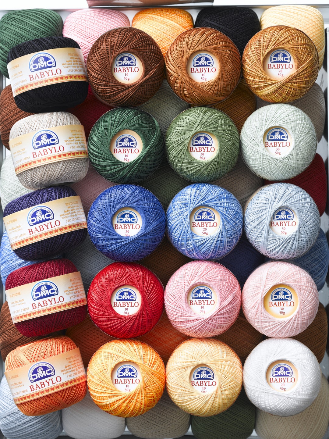 Fil à crocheter Babylo couleurs 50 g - Boutique DMC - DMC