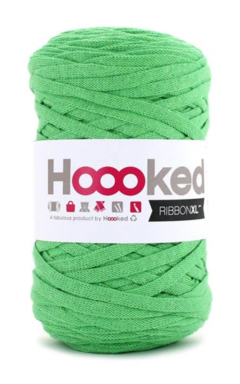 RibbonXL 250g 120 metres bobbin Hoooked Zpagetti t-shirt yarn image 6