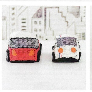 Instant download Crochet Cool Cars Amigurumi Pattern only Petra Yarn image 3
