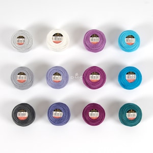DMC Cotton Perlé size 8 stranded Embroidery Thread 80 metres balls