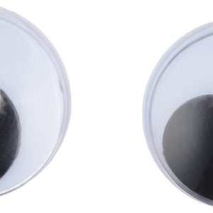 Sew On Wiggle Eyes - 15mm 8 Pcs ( 4 pairs) for toys