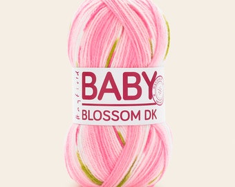 Hayfield Baby Blossom dubbelgebreid garen met zelfpatroon 100 g