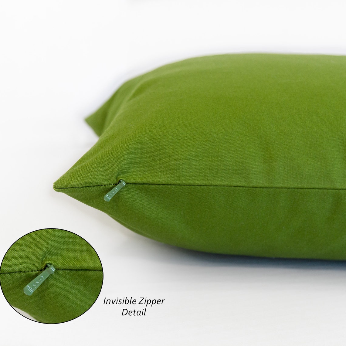 Green Pillow Cover Autumn Green Pillow Sham in Square or Etsy