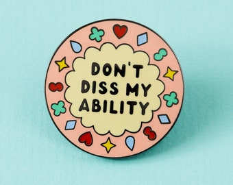 Spoonie Chronic Illness Warrior, Enamel Pin Invisible Illness Pin Chronic Illness My Last Spoon Button Spoonie pin Spoonie Jewlery