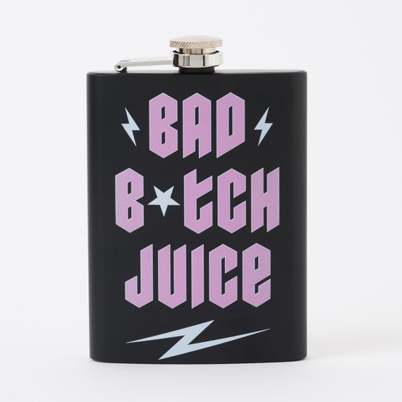8oz Super Bitch Stainless Steel Flask 8oz Super Bitch Stainless Steel Flask