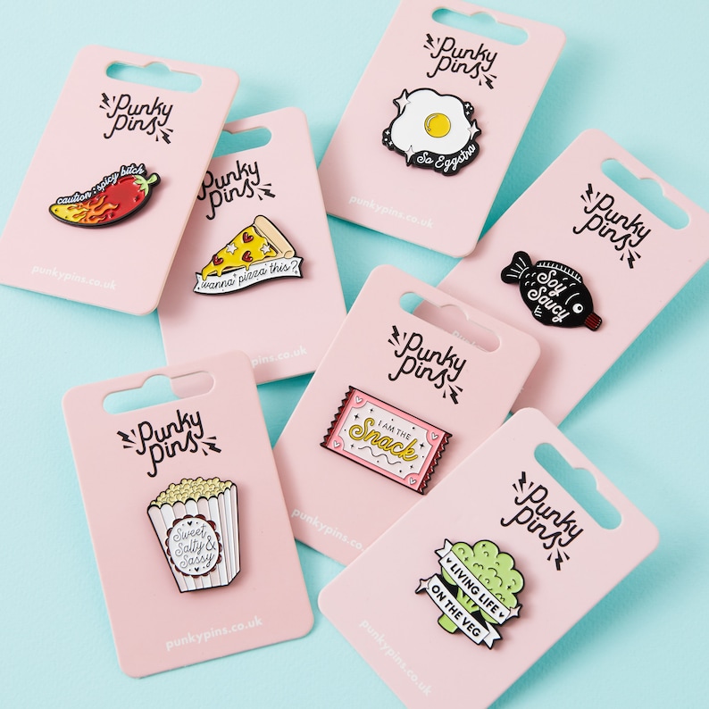 I Am the Snack Enamel Pin - Punky Pins // Pin Badge, Badges, Funny Pins ...