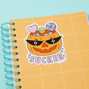 Adesivo de vinil Sucker // Adesivos para laptop // Corte e vinco