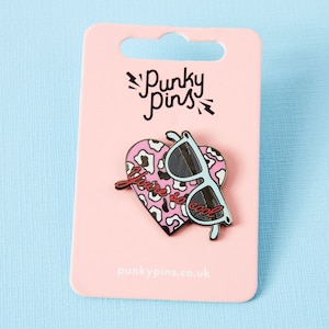 You're So Cool Enamel Pin // True Romance 90's Lapel Pin Badge